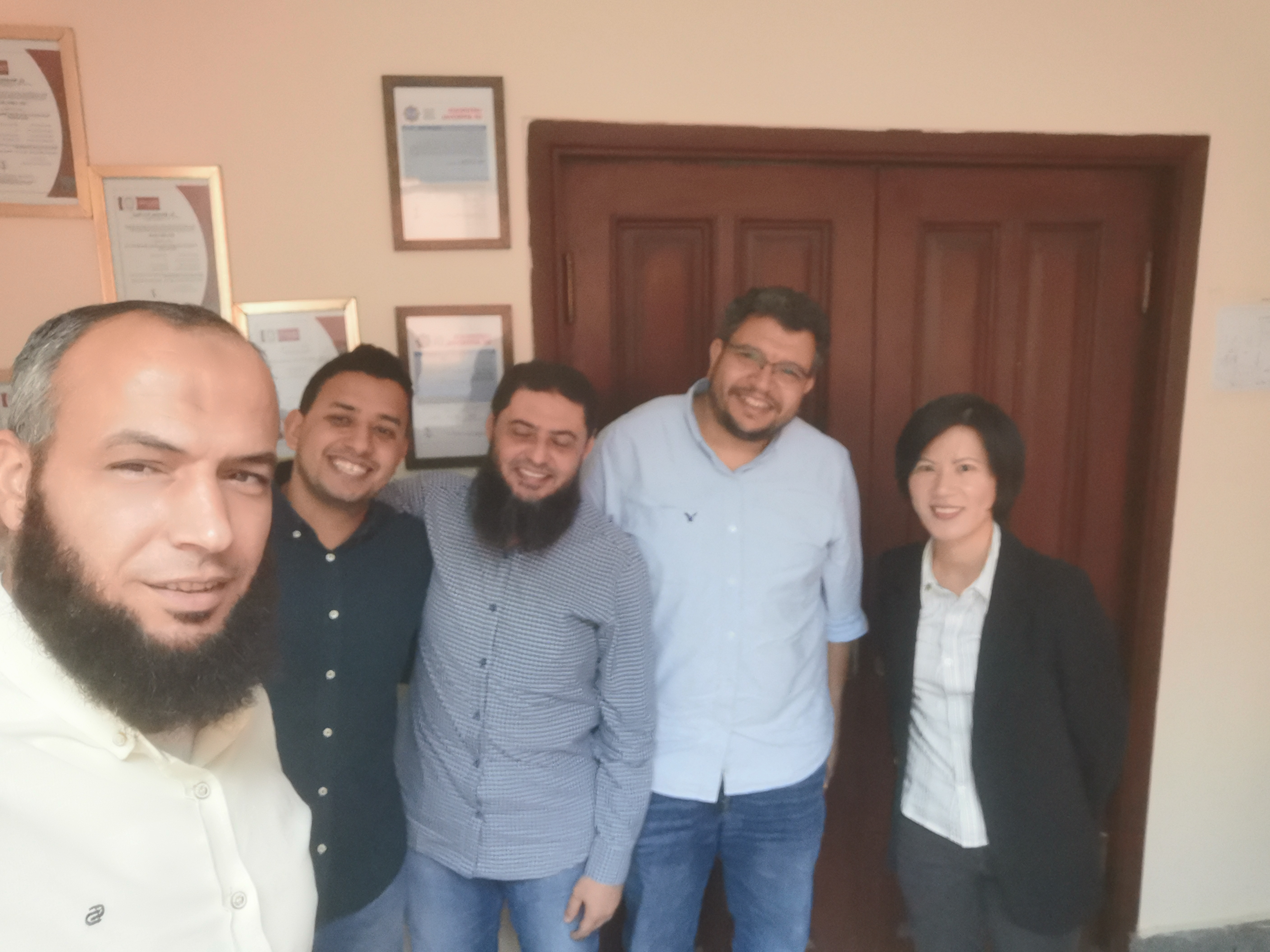 Visiting Clients in Egypt