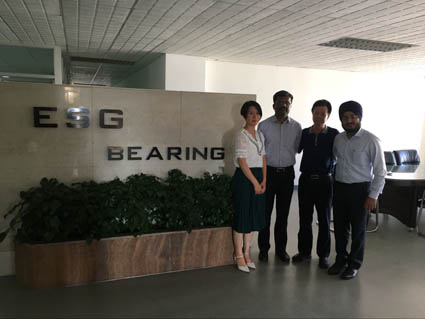 клиенты посетили ESG Bearing